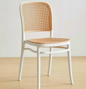 GHẾ THONET 3042 MẶT VÀ TỰA GIẢ MÂY