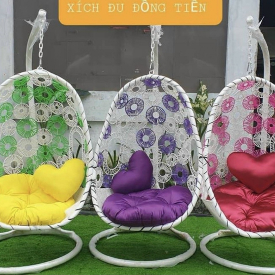 xích đu đồng tiền đơn
