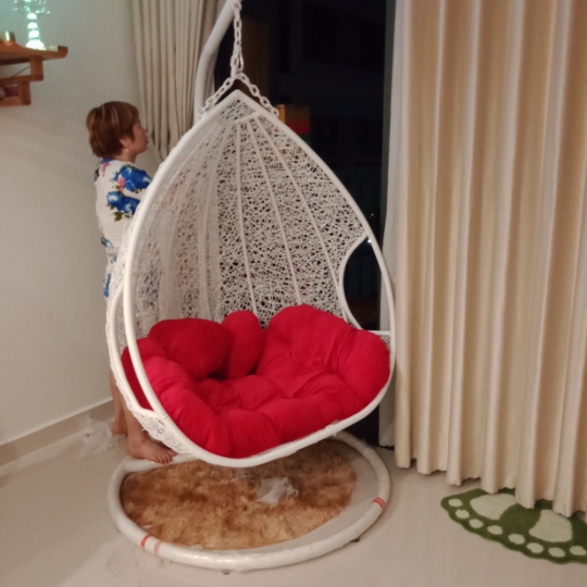 xích đu dọt nước đôi