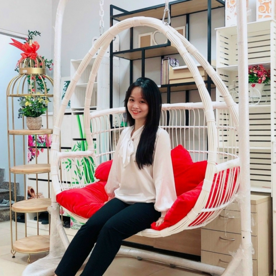 xích đu oval đôi