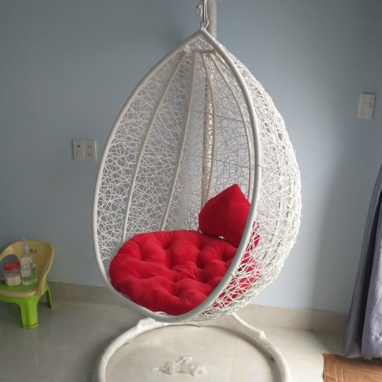 xích đu đơn đan hình dọt nước