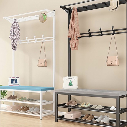Kệ dày dép và kệ móc đồ derco