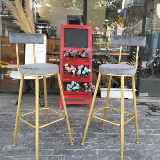 Ghế bar mặt nệm