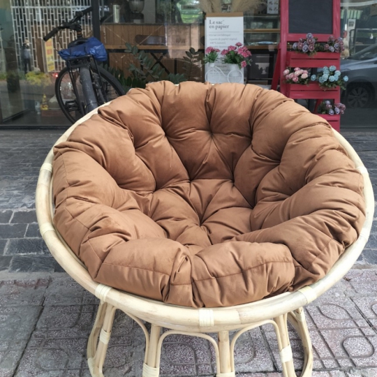  GHẾ THƯ GIẢN PAPASAN KHUNG MÂY TỰ NHIÊN