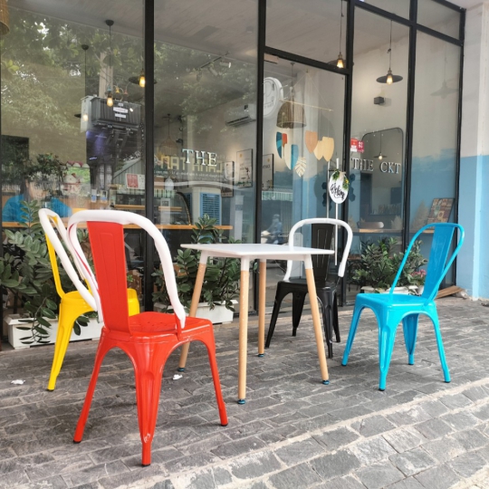 GHẾ TOLIX CÓ TỰA LƯNG NHẬP KHẨU