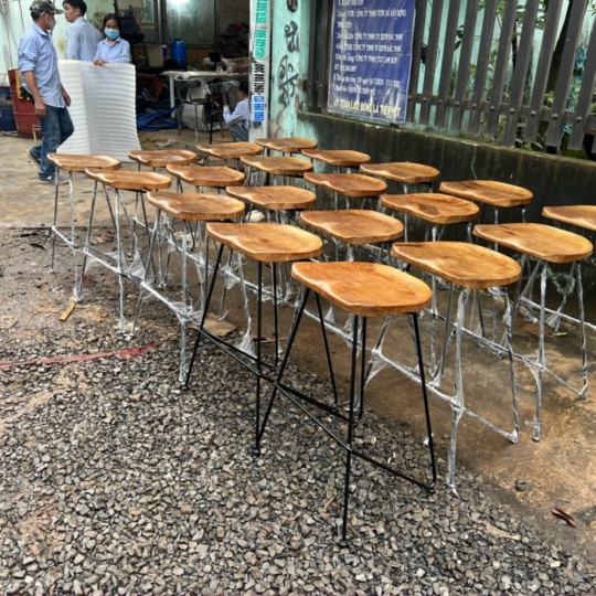 Ghế bar NUNA mặt lõm