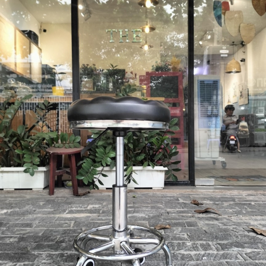 Ghế Đôn Soay Có Bánh Xe