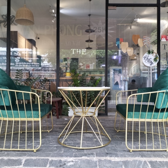 GHẾ SẮT UỐN DERCO TANA
