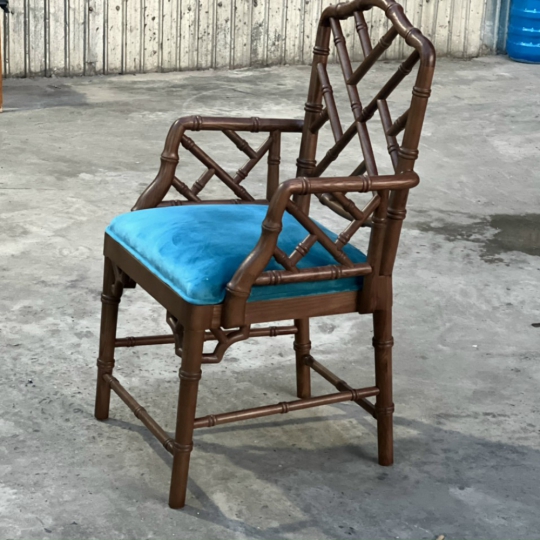 GHẾ MẮT TRE CÓ TAY TỰA